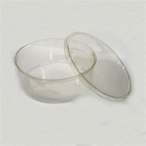 NEW!  9.75 inch 190 oz Clear Punched Deli Cups with Lids