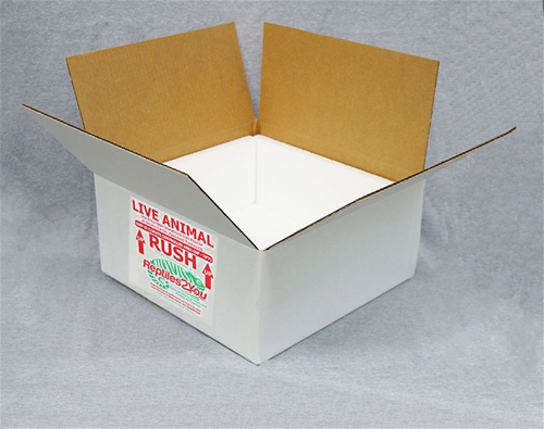 Insulated Reptile Shipping Box (15x15x7)